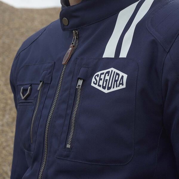 Segura - Blouson Scorpio Navy / Blanc