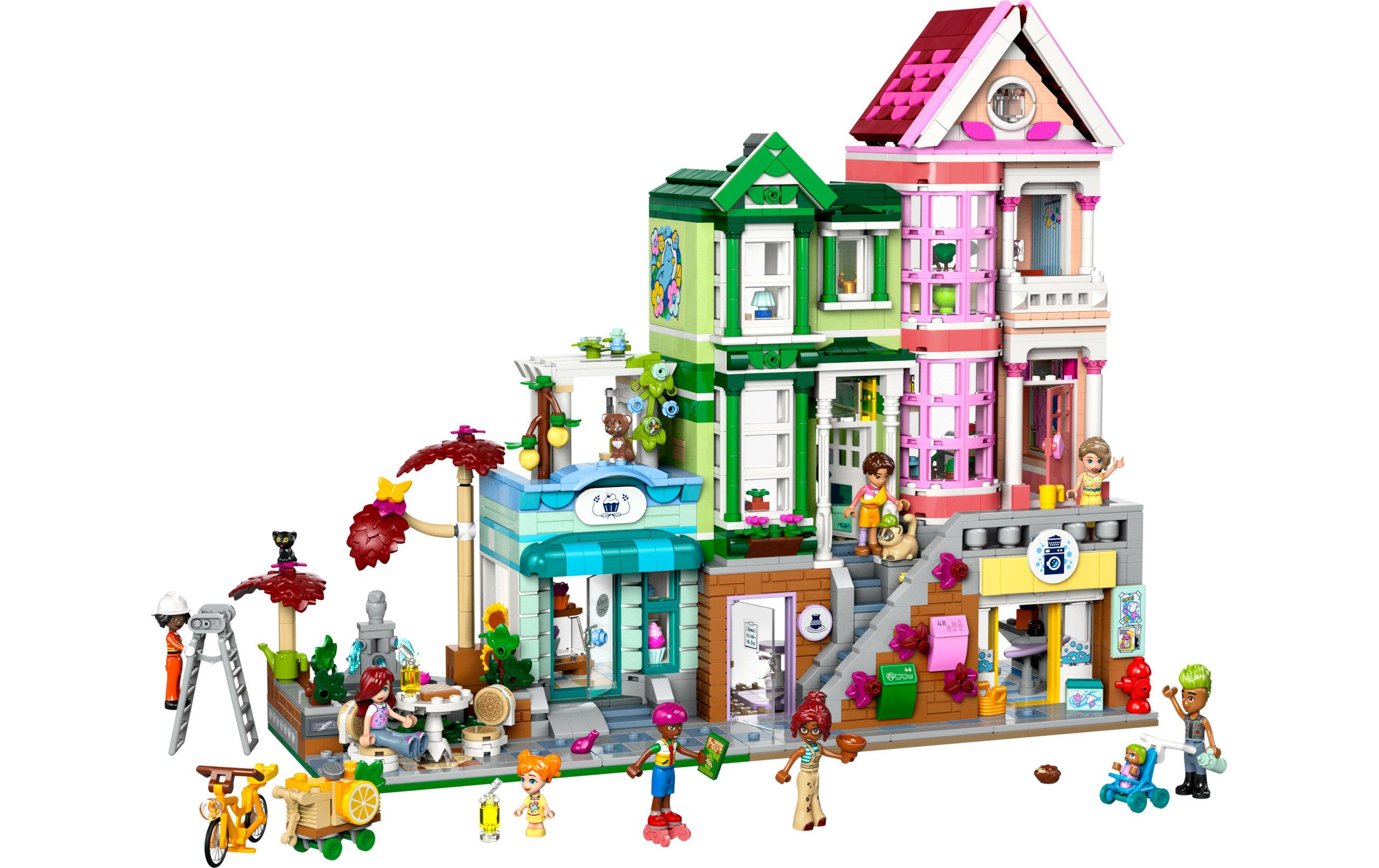 Friends Wohn- und Einkaufsstrasse 42670<br>Bauset für Kinder und Jugendliche