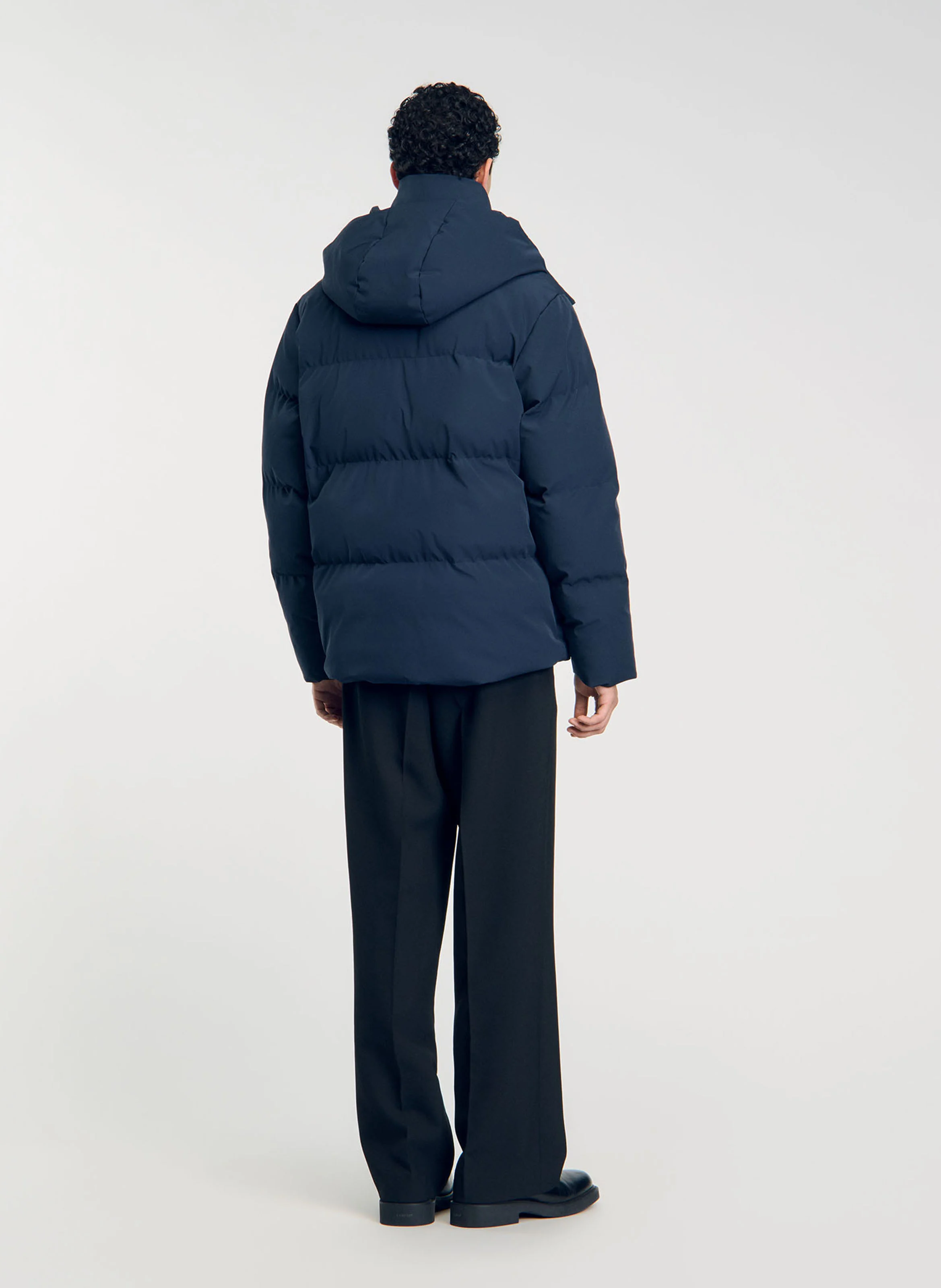 Doudoune à capuche | Bleu