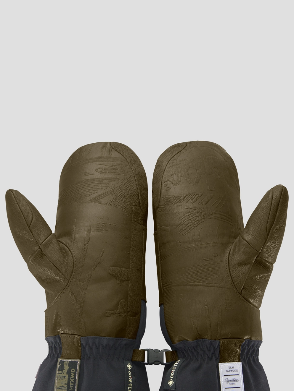 Dakine Team Baron Gore-Tex Mittens dark olive