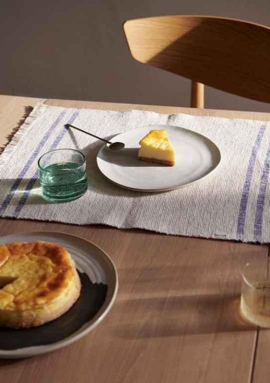 Ferm Living Oli waterglas low recycled clear