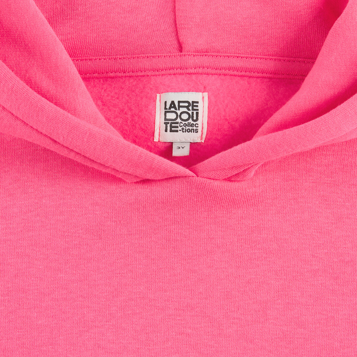 LA REDOUTE COLLECTIONS<br>Moletom com capuz em feltro