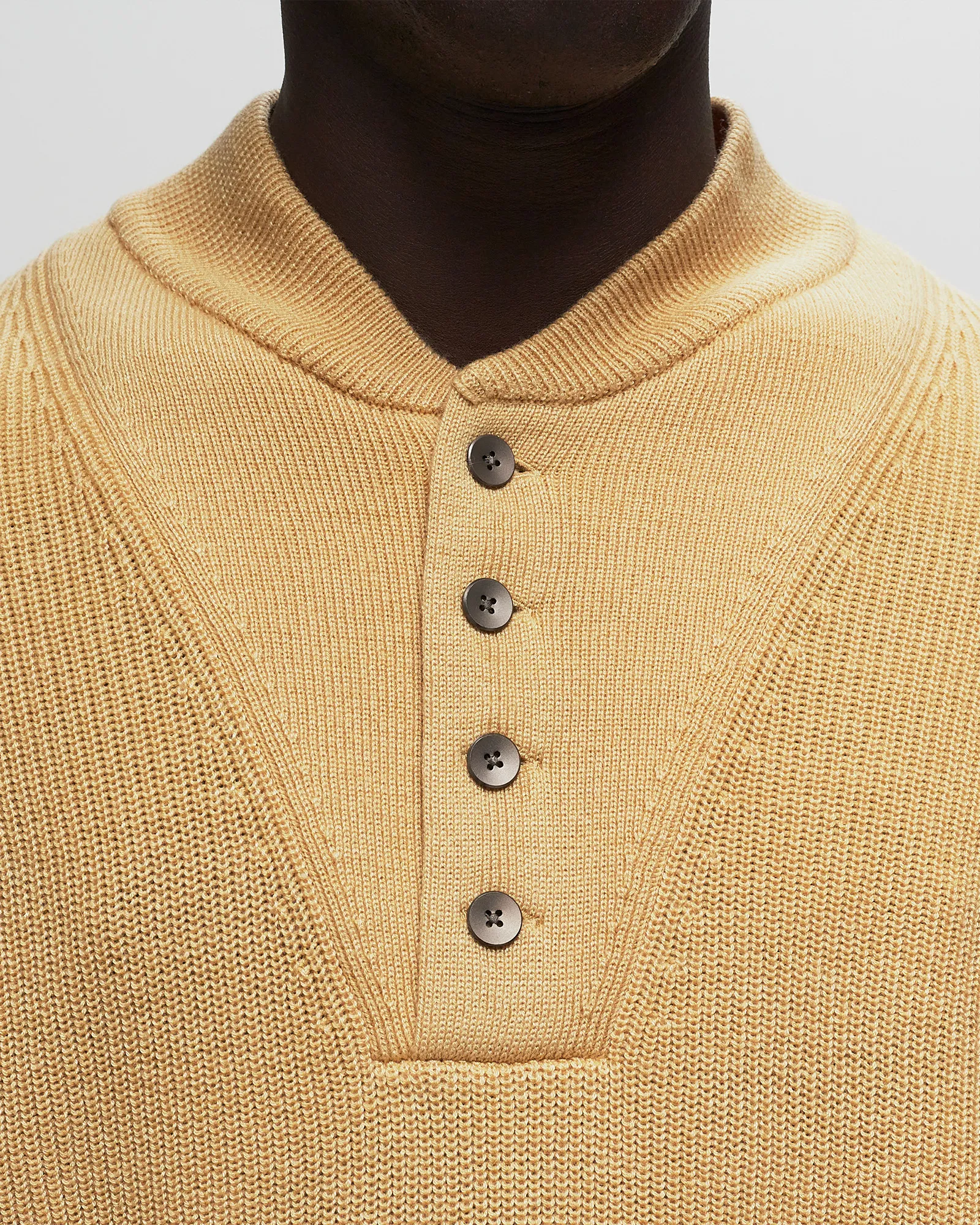 Nike LIFE LONG-SLEEVE MILITARY HENLEY JUMPER