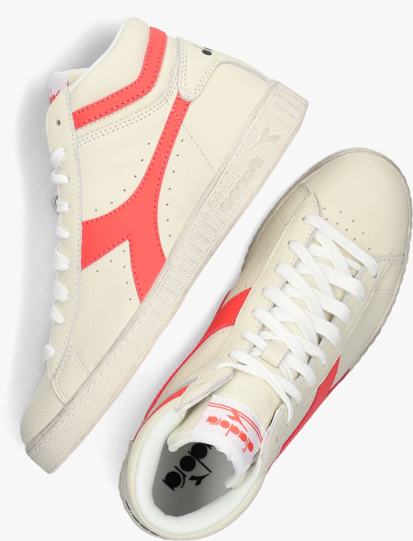 DIADORA witte diadora hoge sneaker game l high fluo dames