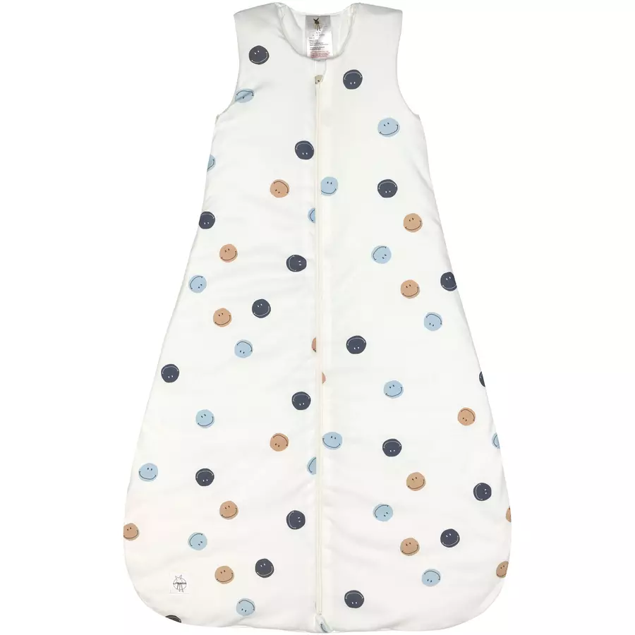 LÄSSIG Babyschlafsack Smile milky weiß