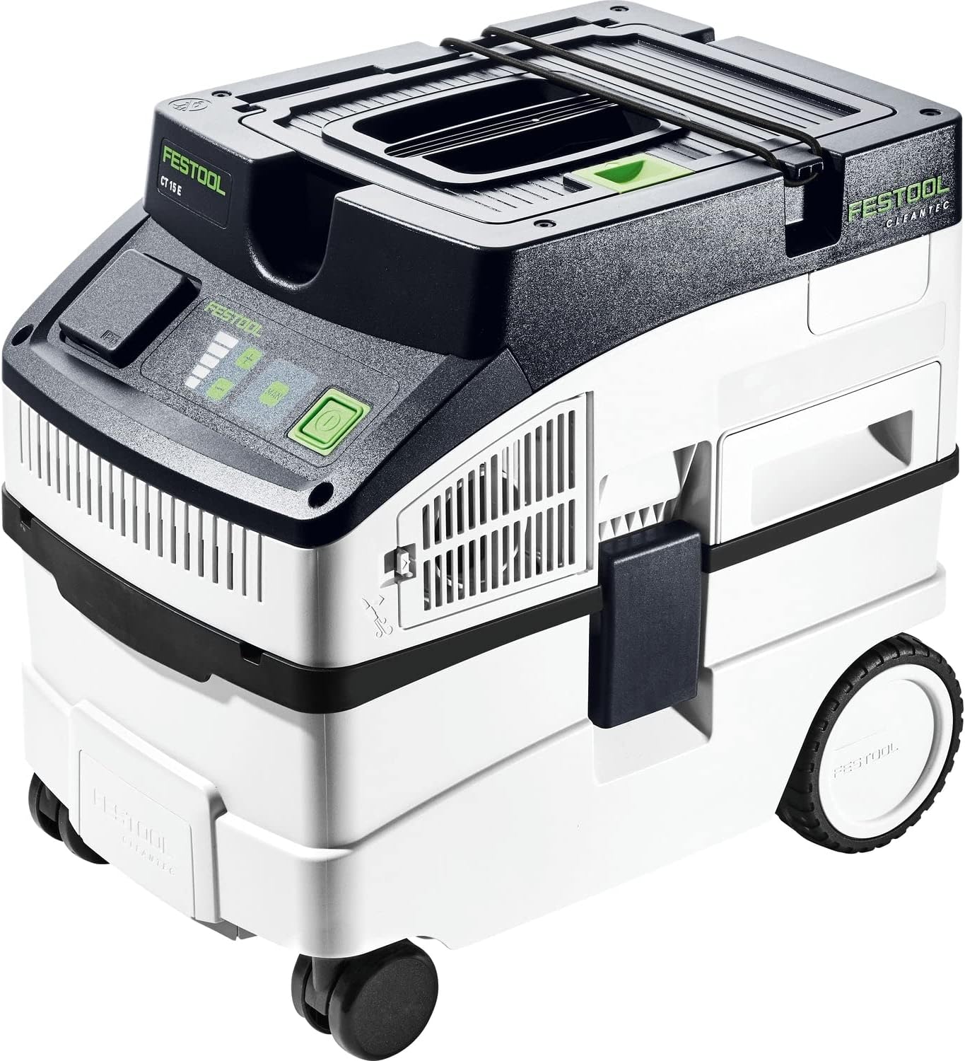 Festool Absaugmobil CT 15 E CLEANTEC (mit Hauptfilter, Saugschlauch, SELFCLEAN Filtersack, Fugendüse, Polsterdüse)