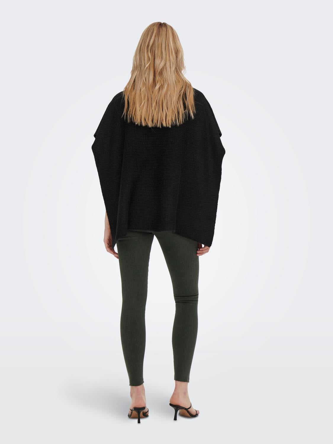 ONLLOVISA Poncho Black