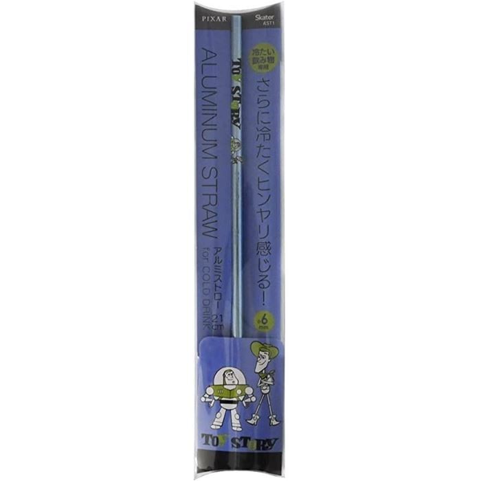Skater - Disney Toy Story Aluminium Drinkrietje