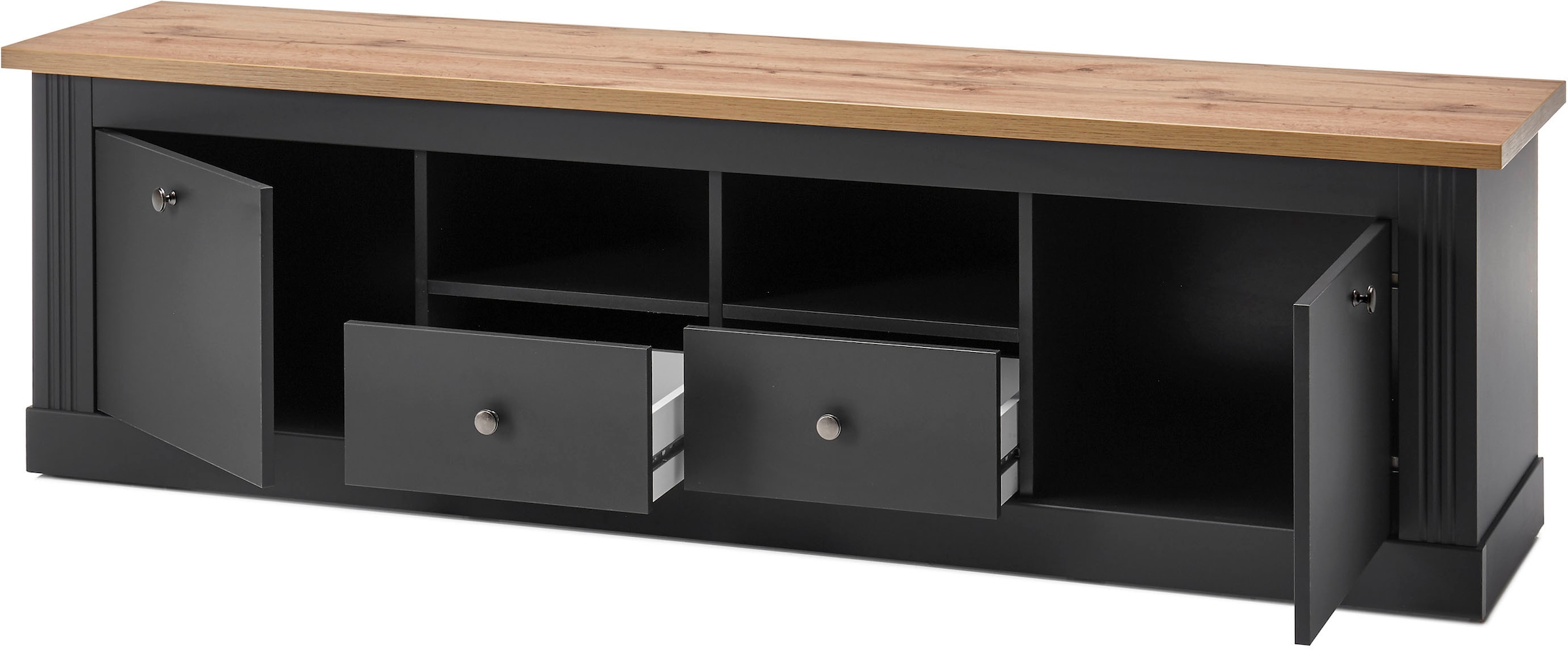 Home affaire Wohnwand »Westminster BESTSELLER!« Set, Lowboard, Kommode, Wandregal, 3 Stk. tlg.