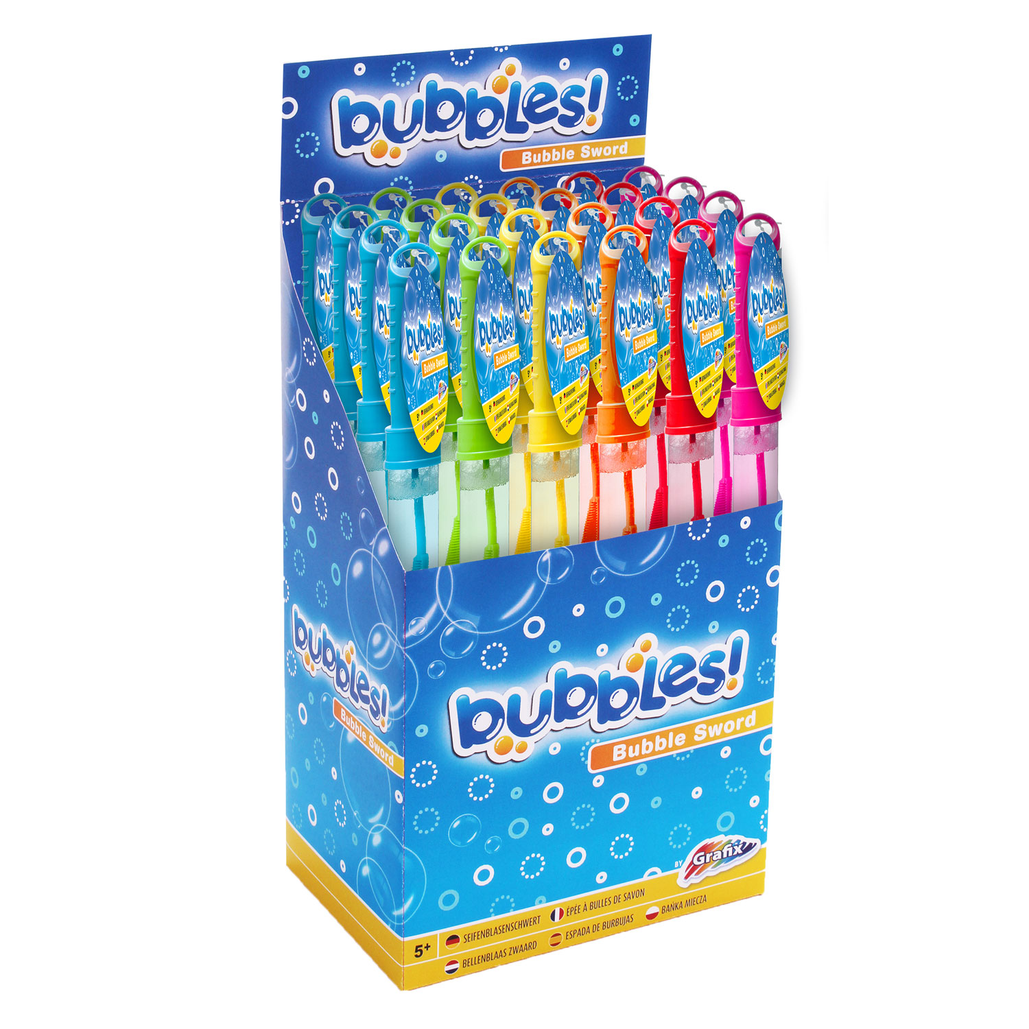 Bellenblaas Zwaard Gekleurd, 24 x 118ml