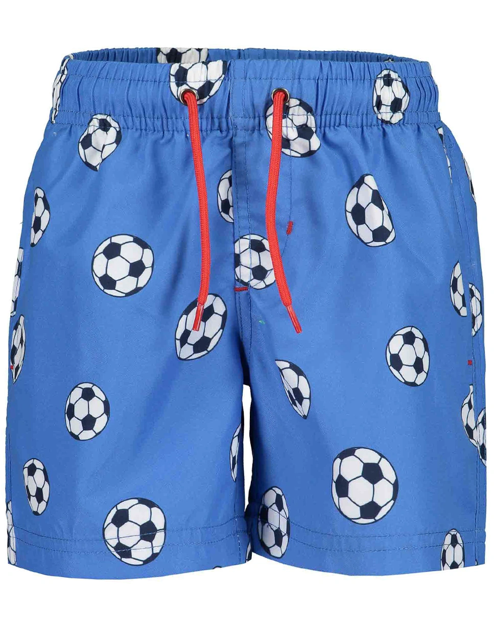 Bade-Bermudas SOCCER AOP in blau