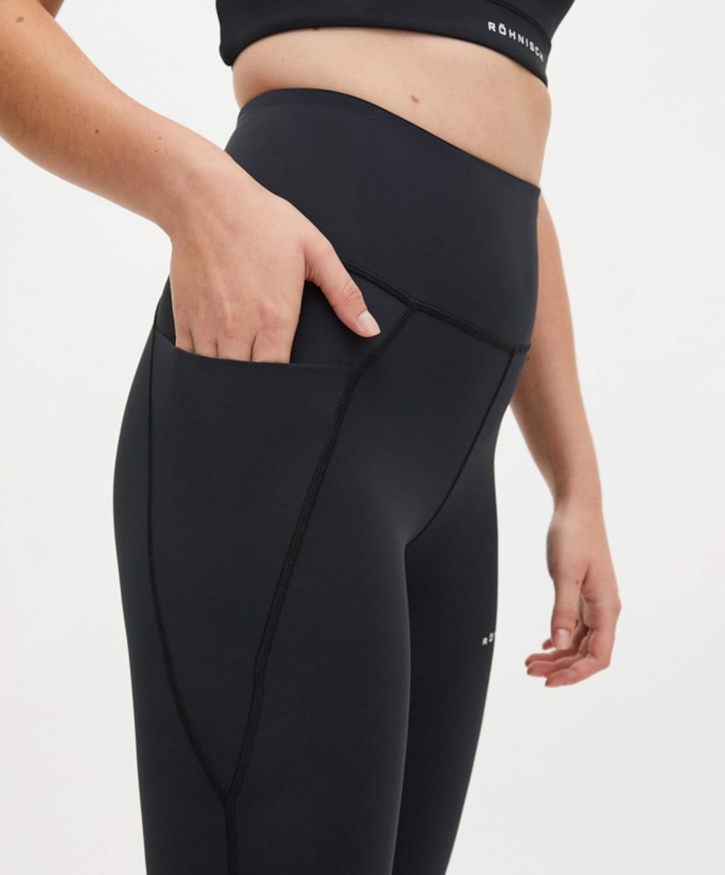 Röhnisch Flattering High Waist 7/8 tights dames tights zwart