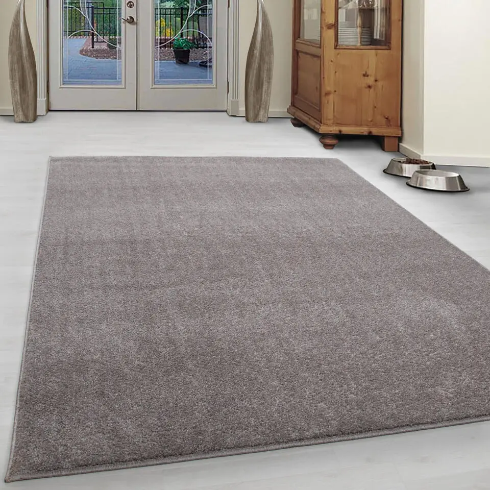 Basics Effen Vloerkleed Beige Laagpolig - 160x230 CM