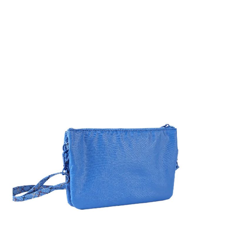 Sac bandoulière Emma 24 cm Creased Strong Blue