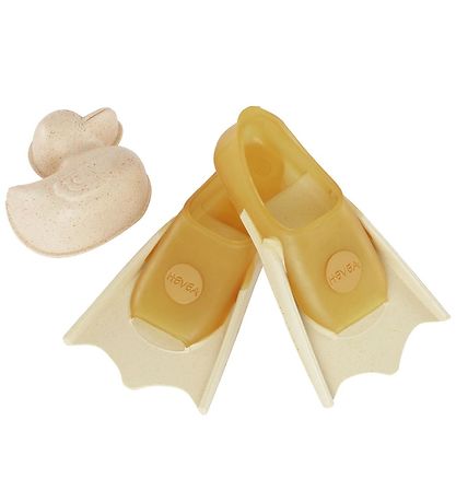 Hevea Flippers - Naturgummi - Sand