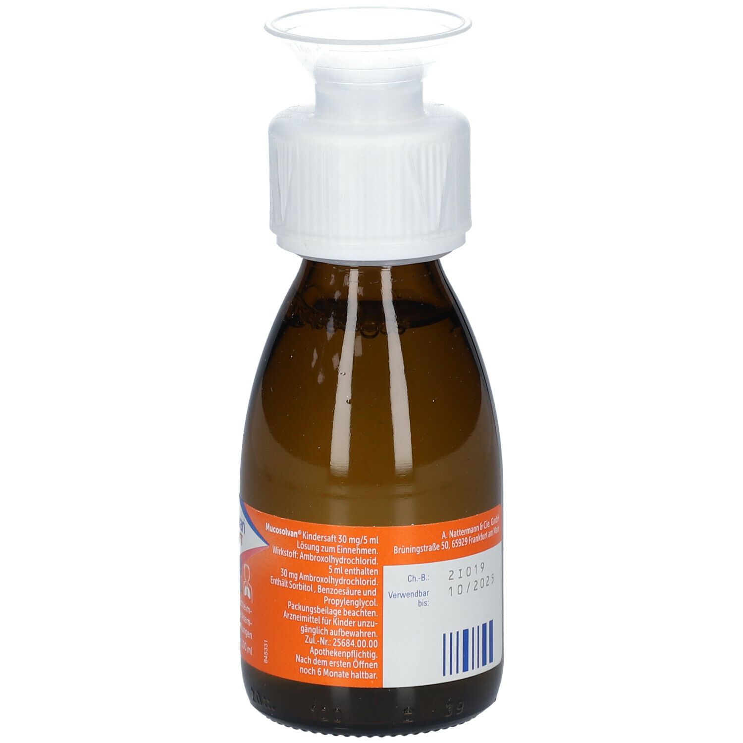 MUCOSOLVAN Kindersaft, Schleimlöser bei Husten, Hustenlöser