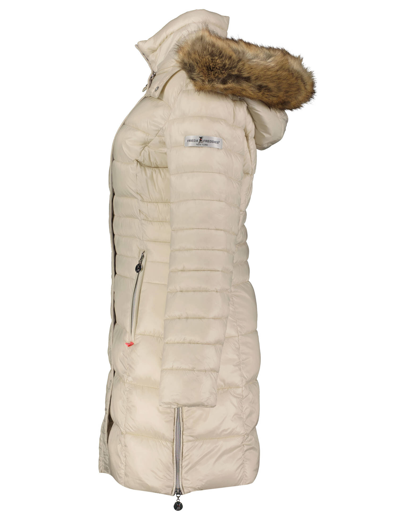 Frieda & Freddies| Damen Steppmantel THERMOLITE DALIA 2 mit Fake Fur