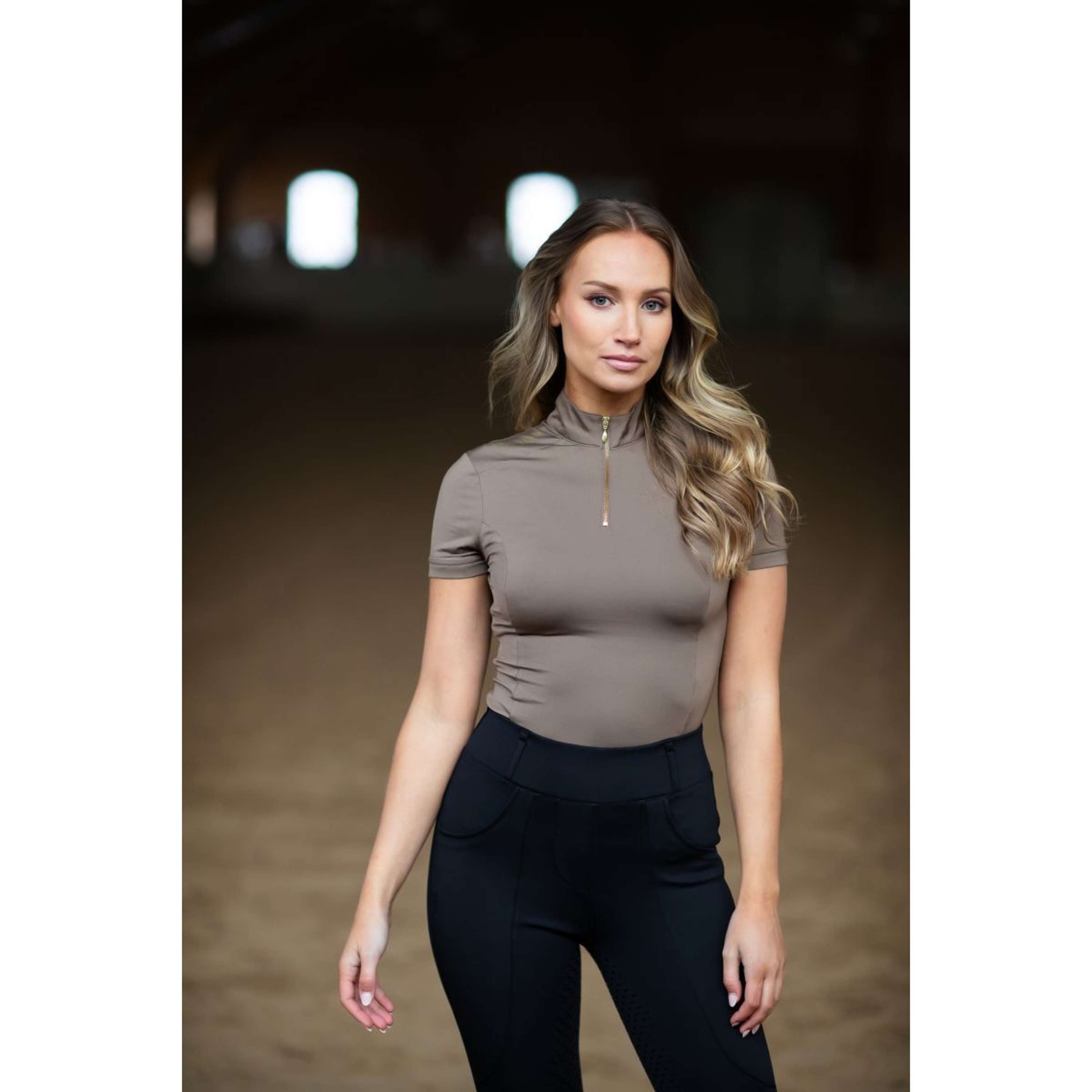 Equestrian Stockholm Shirt UV Protection Champagne