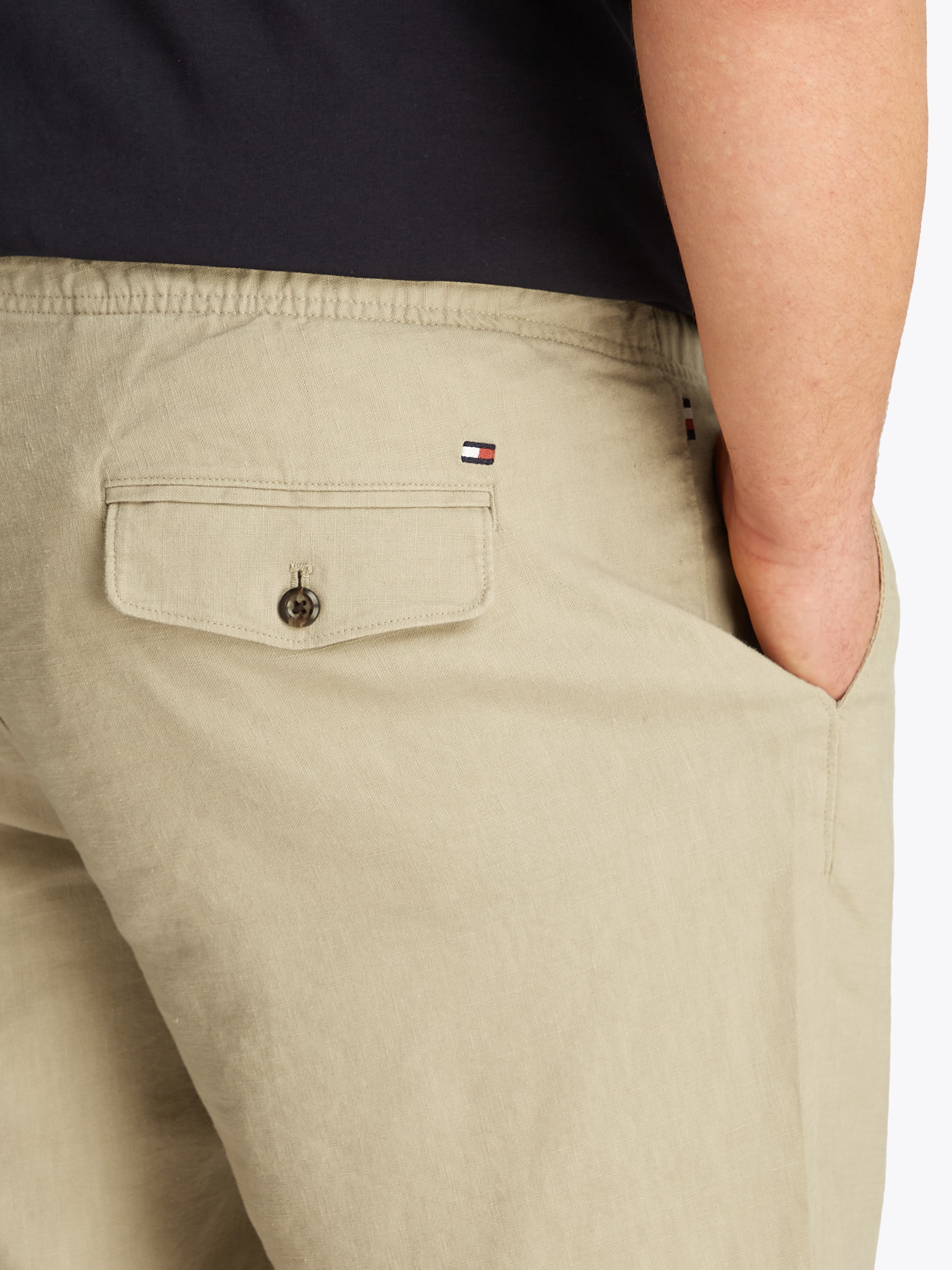 Tommy Hilfiger Big & Tall Shorts »BT-BROOKLYN PO LINEN SHORT-B«  Grosse Grössen