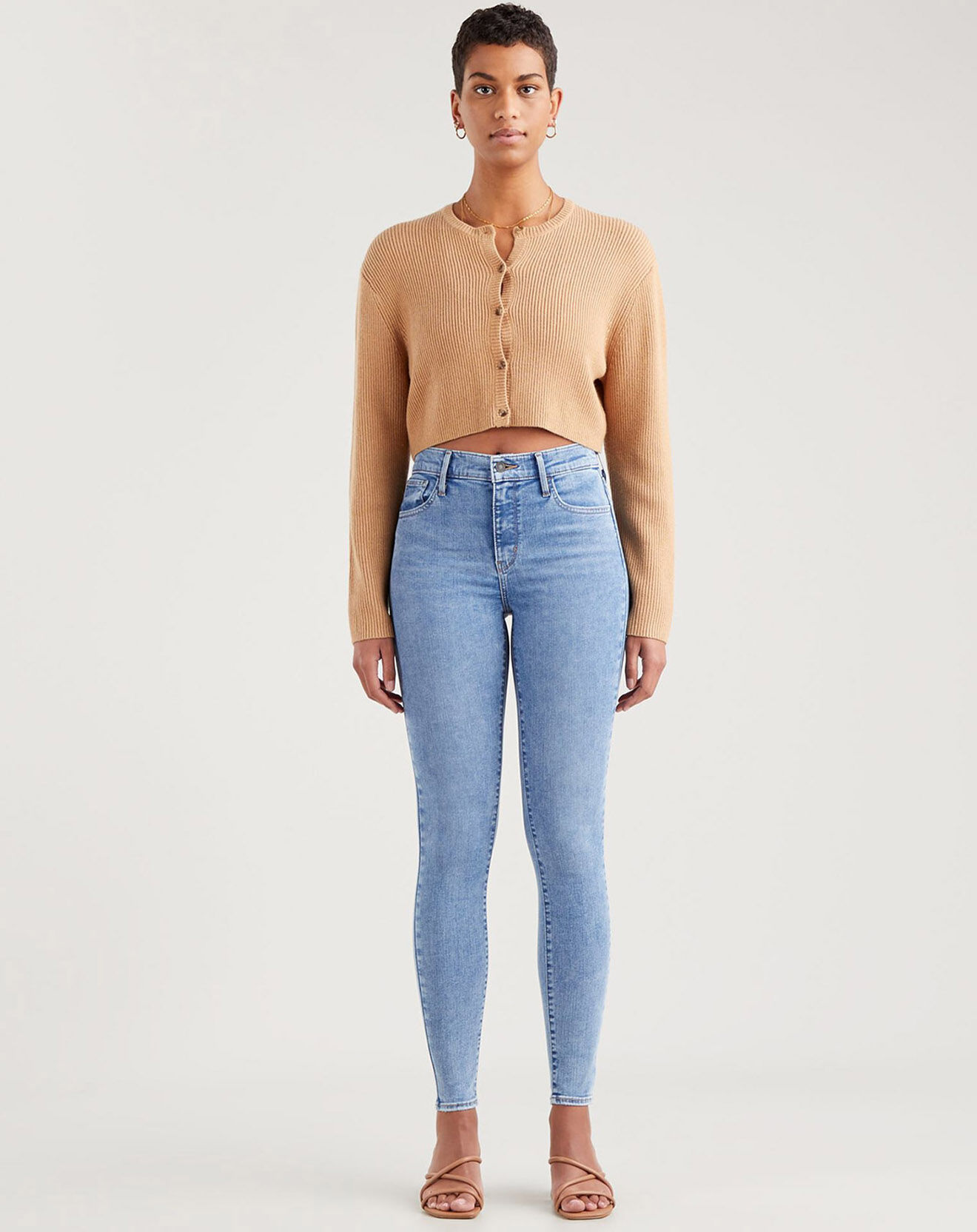 Levi's® Jean super skinny 720 Hirise bleu