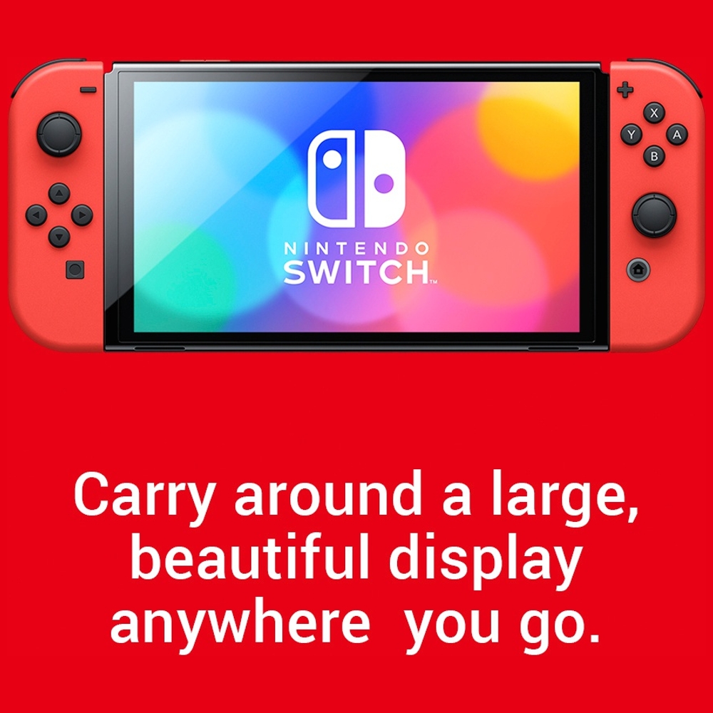 Nintendo Switch OLED Mario Red Edition