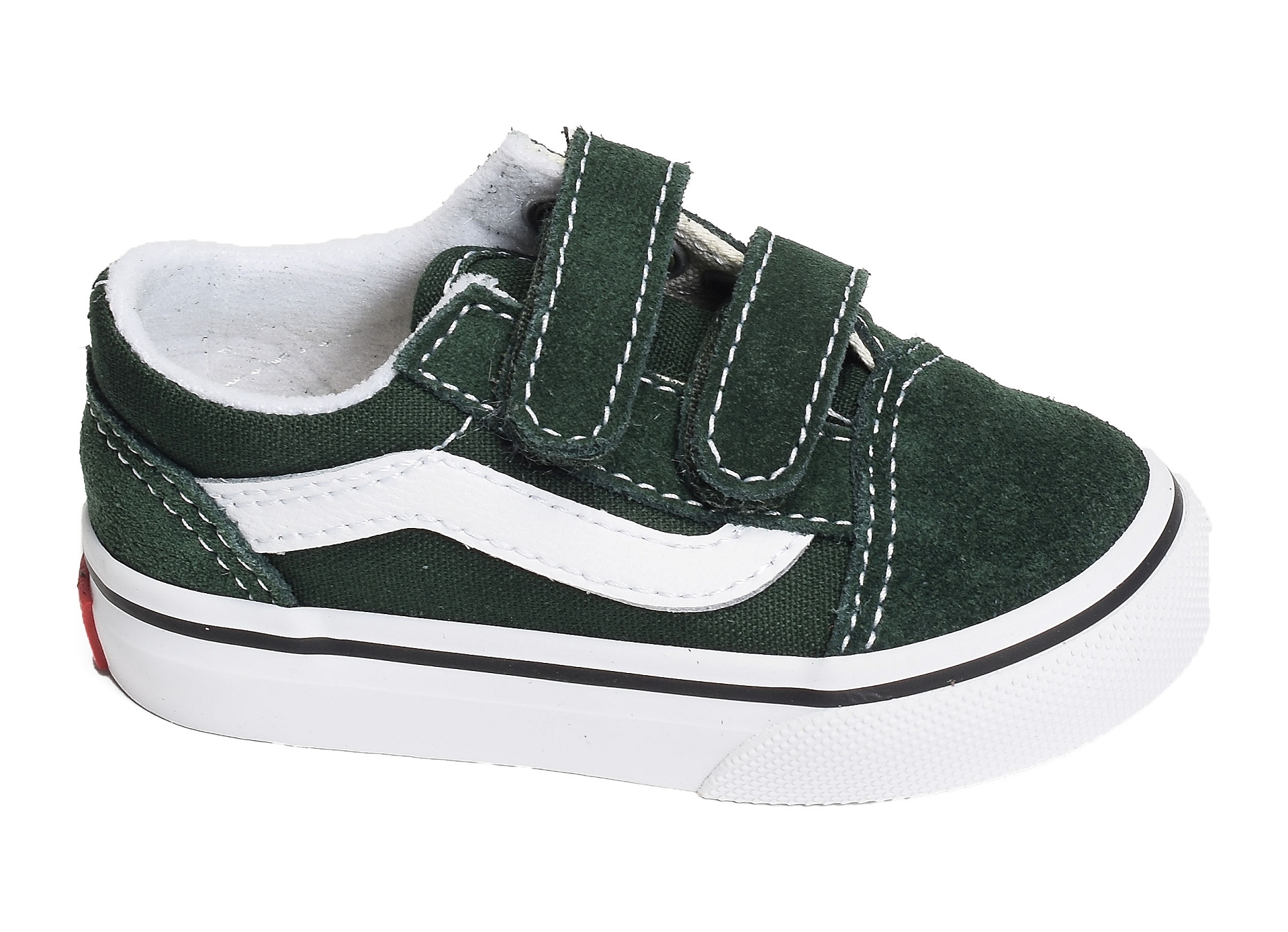 Td old skool vert blanc