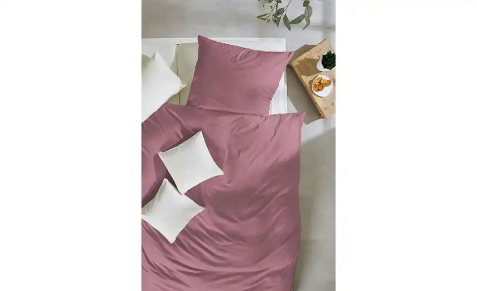 Mako-Satin Bettwäsche-Set 220 cm 240 cm