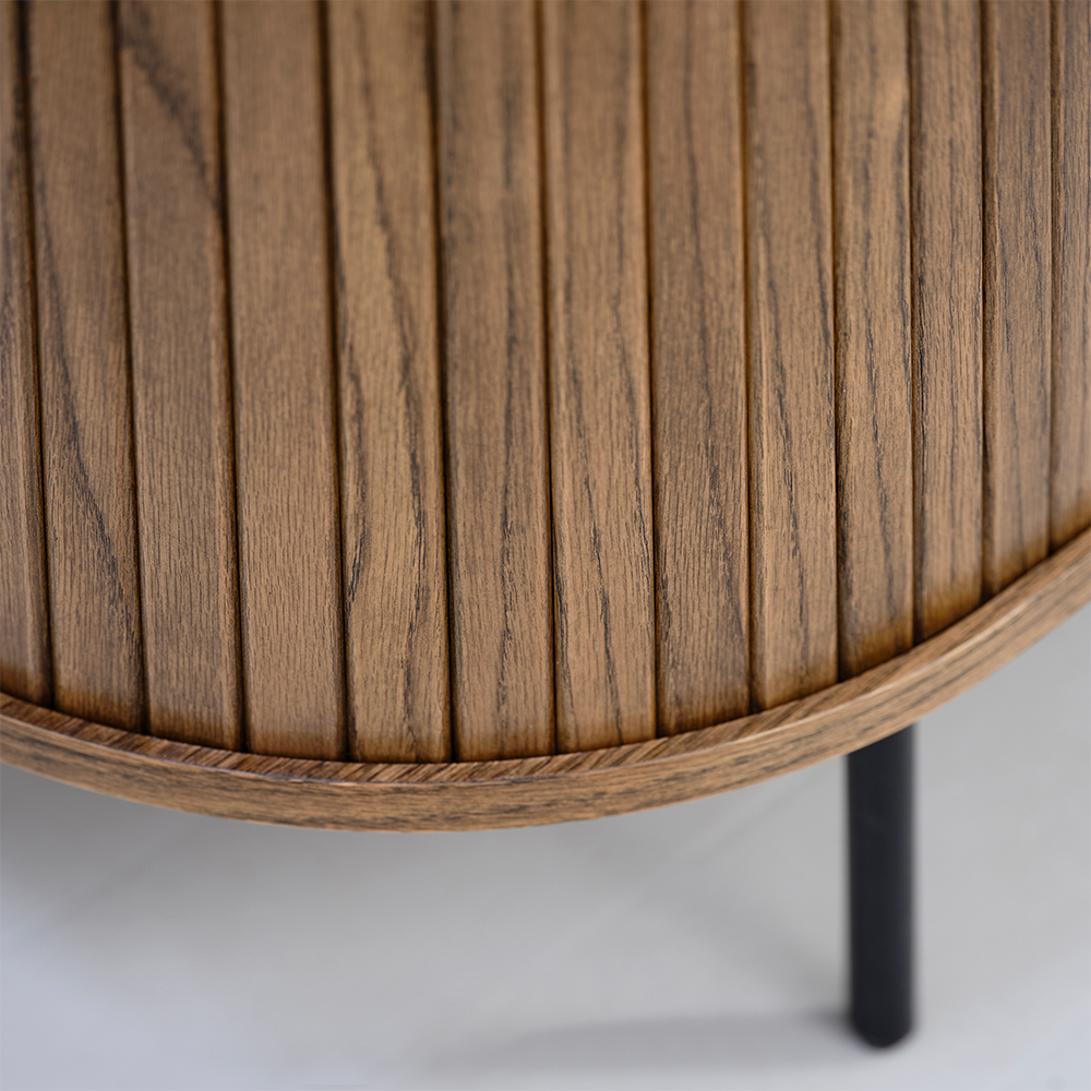 Houten sideboard Lenn Gerookt eiken