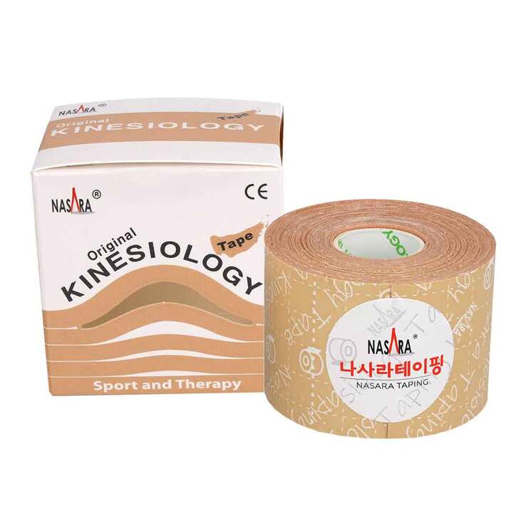 Kinesiotape Nasara 5cmx5m beige, 1 St