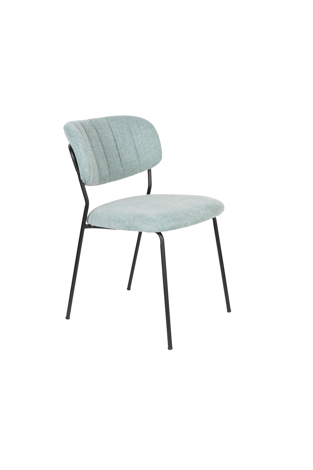 Housecraft living eetkamerstoel Jolien (set van 2) Housecraft living Jolien Eetkamerstoel Zwart/Groen (set van 2)