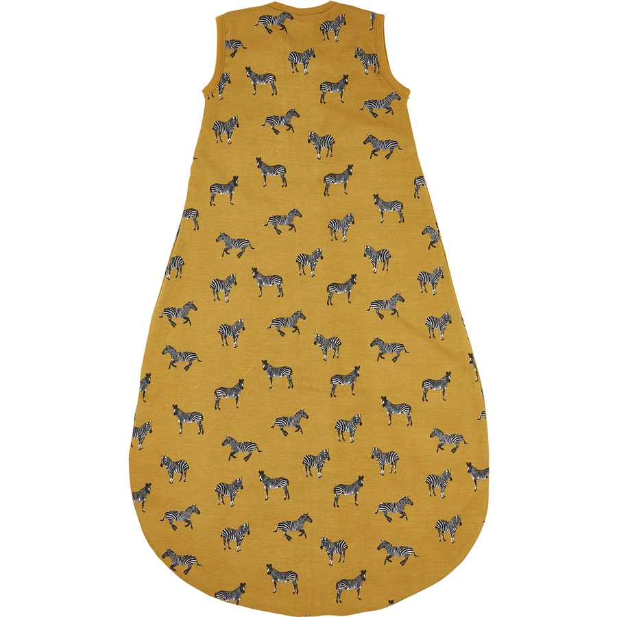 Meyco Schlafsack Jersey Zebra Animal honey gold