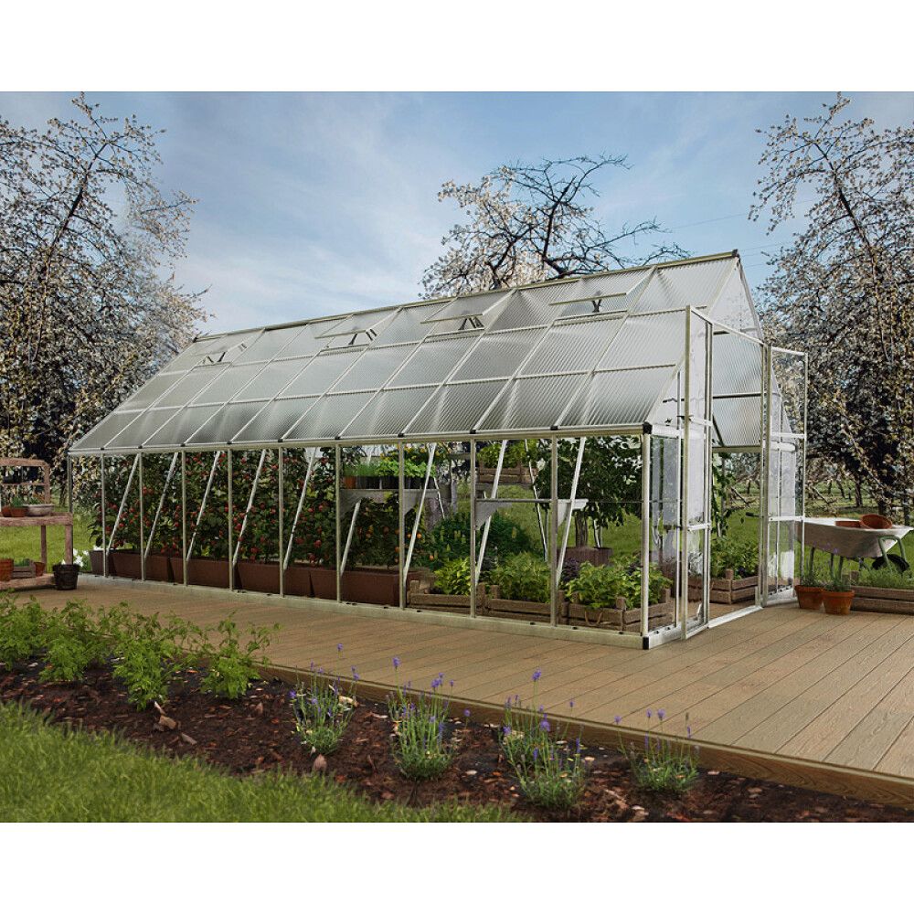 DRIVHUS CANOPIA BALANCE ALU/POLY 17,9M²