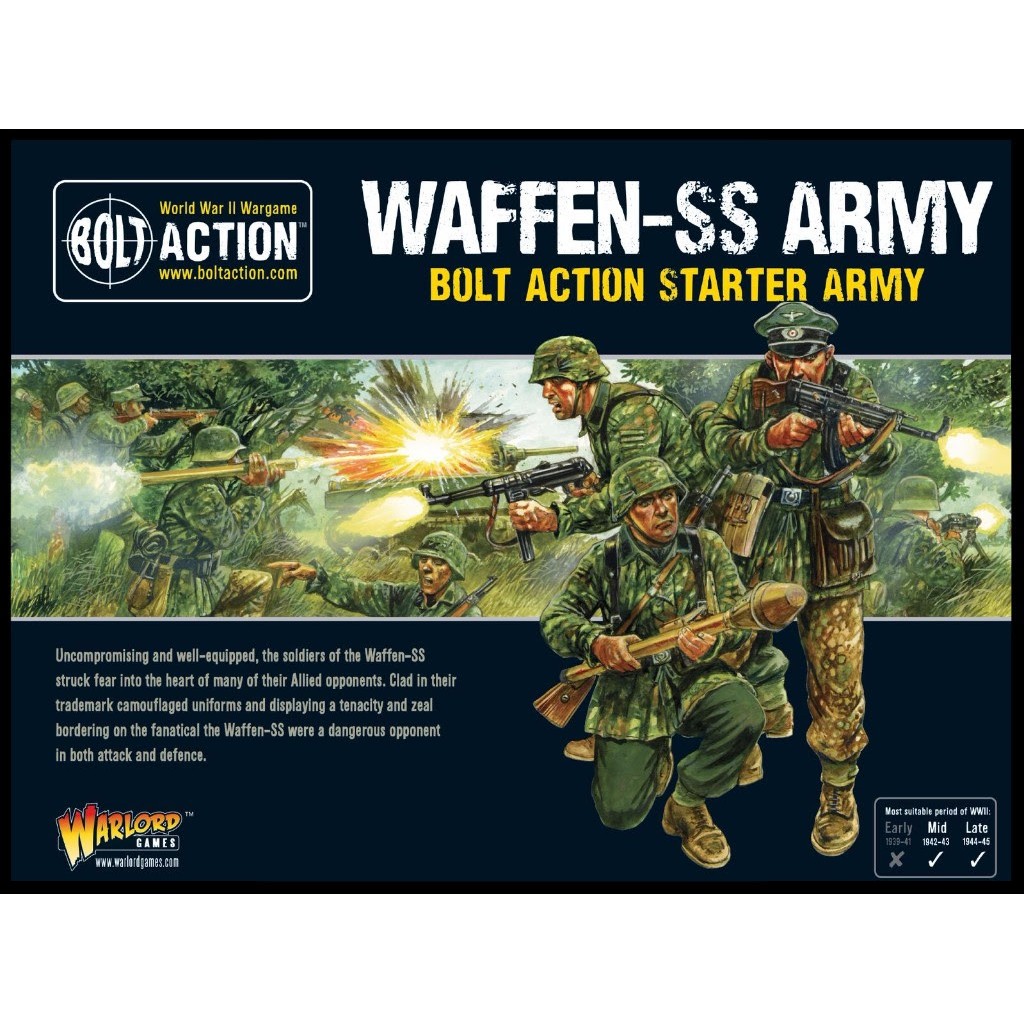 Bolt Action - Waffen SS Starter Army