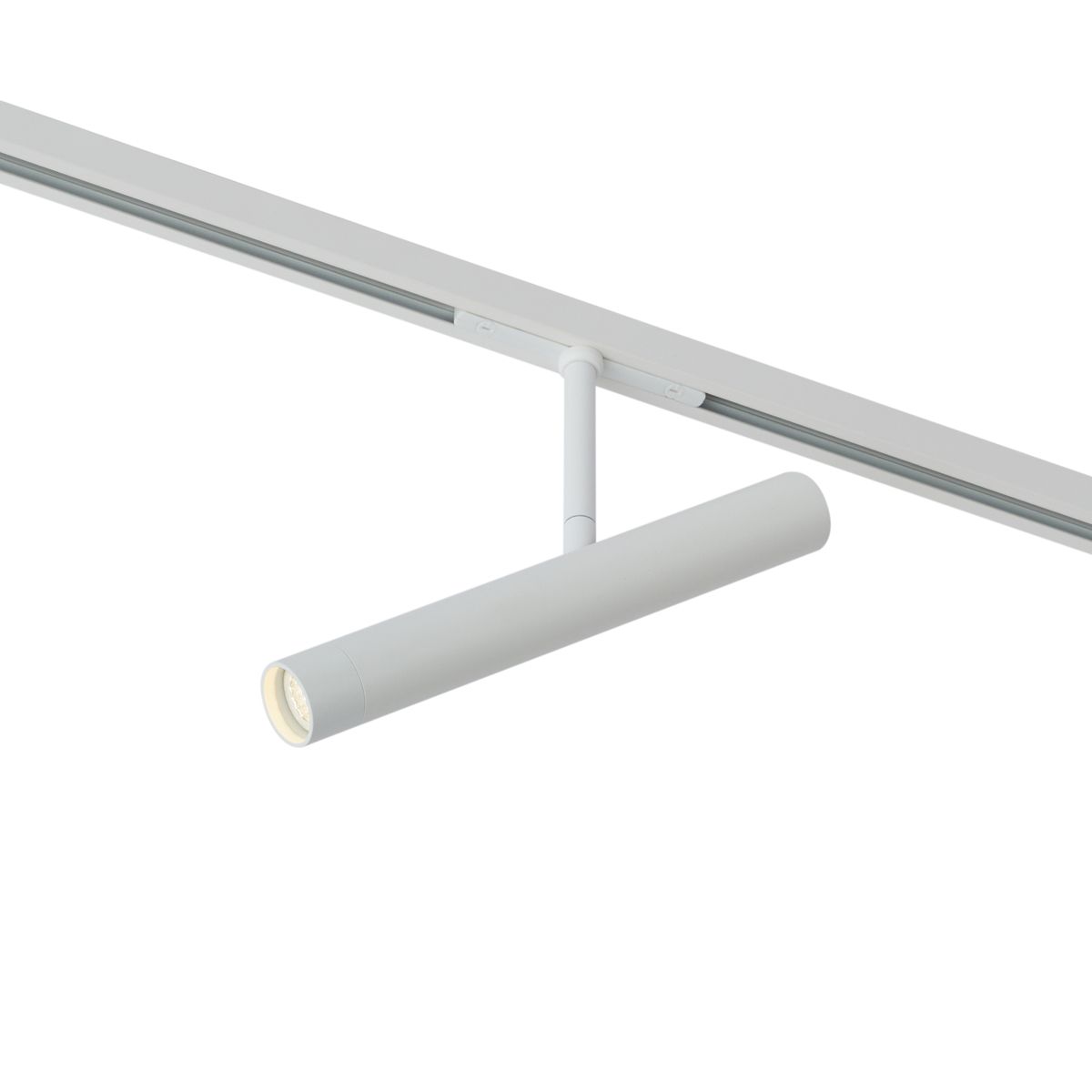 Moderne spot wit voor railsysteem 1-fase - Slimline Avery