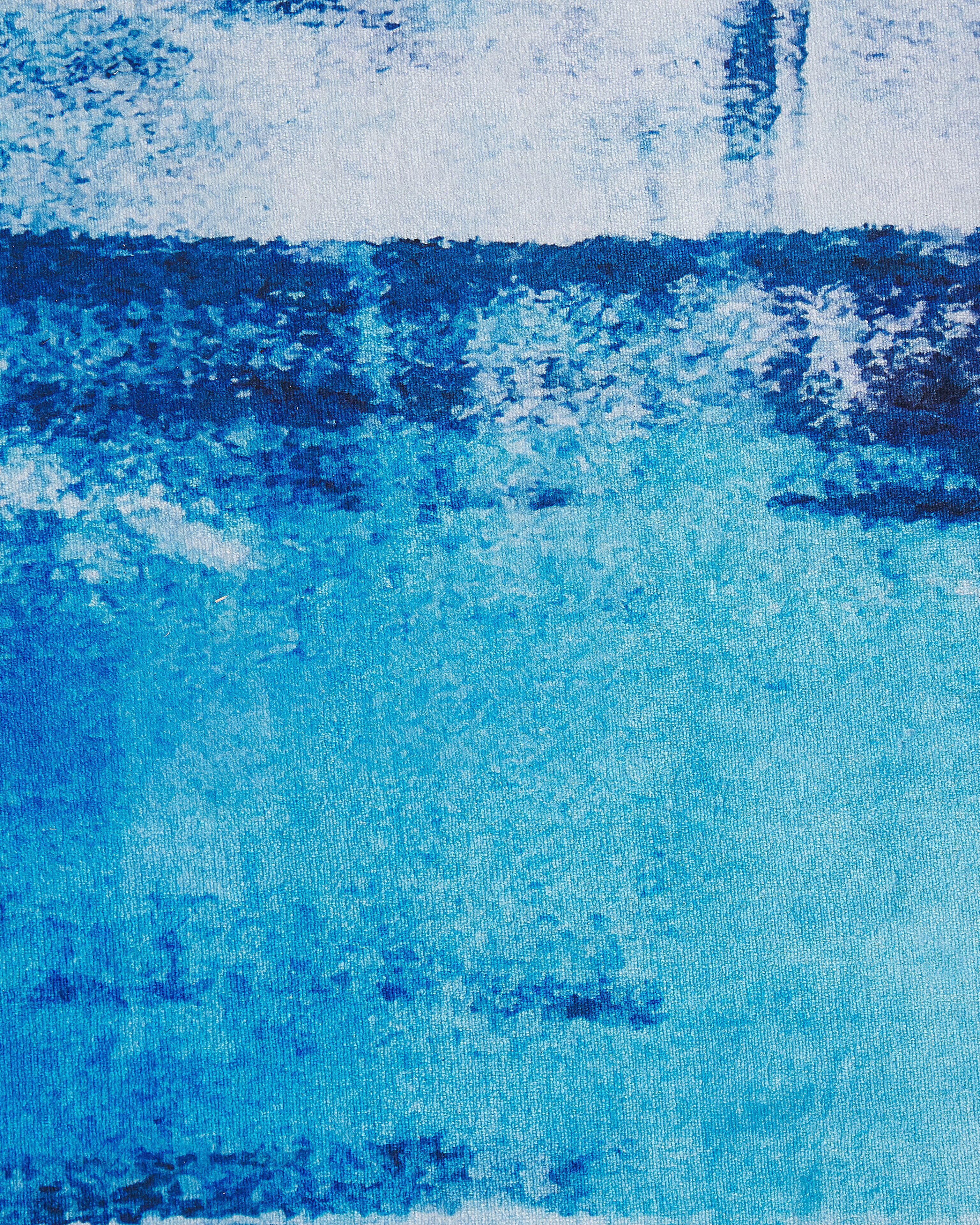 Vloerkleed TRABZON Blauw 160 x 230 cm