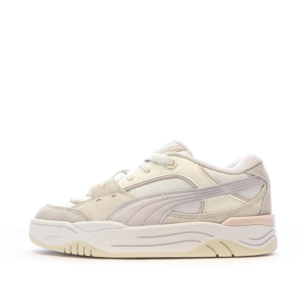 Puma Baskets Écru/Violet Femme Puma 389267