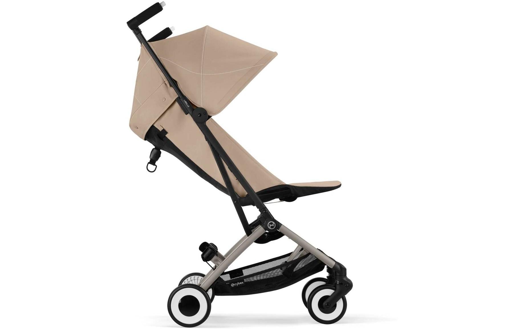 Buggy Libelle Almond Beige<br>Kompakter Reisebuggy mit Handgepäckmasse