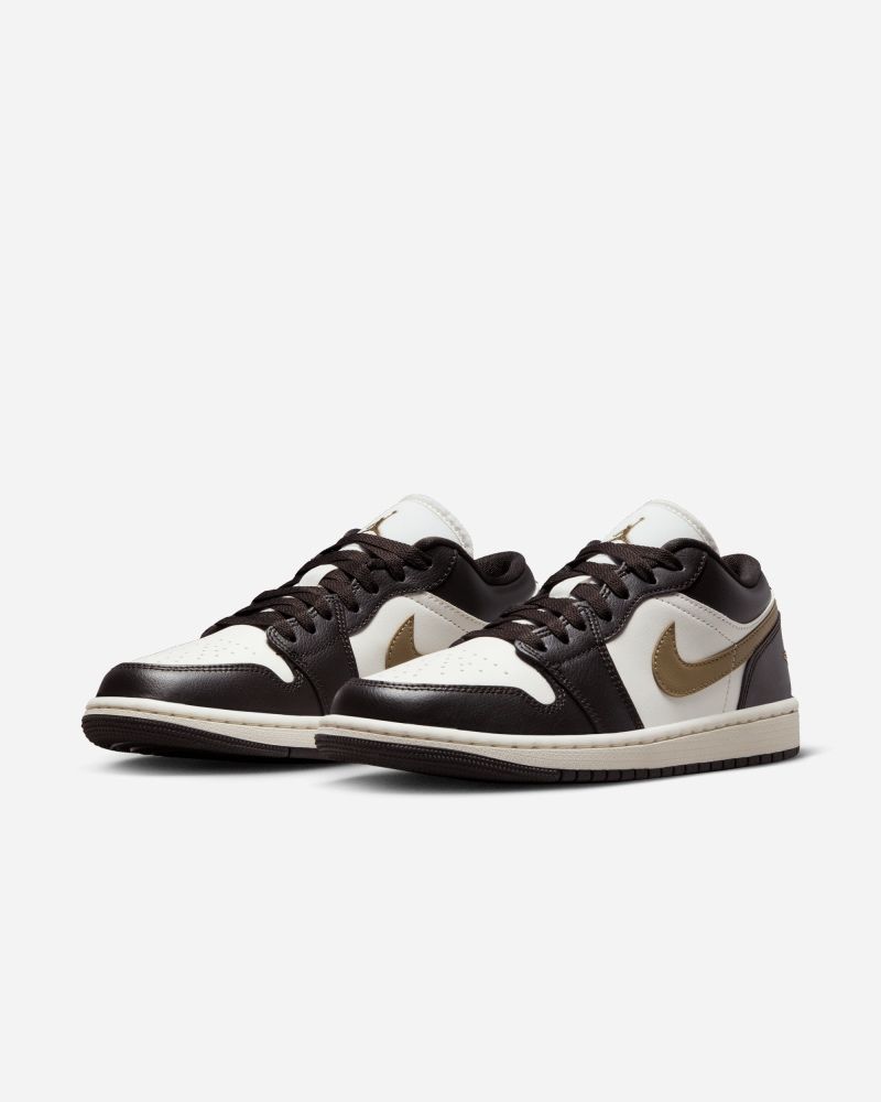 Chaussures Nike Air Jordan 1 Low Marron pour femme