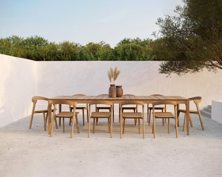 Ethnicraft Bok tuinstoel teak naturel