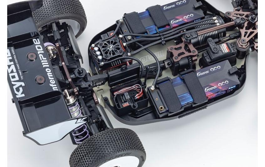 Buggy Inferno MP10e 4WD, Bausatz, 1:8<br>Elektro-Version des beliebten Inferno MP10 Wettbewerb Buggys