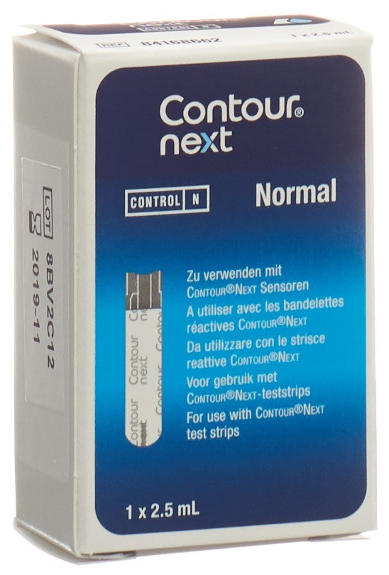 CONTOUR Kontroll-Lösung<br>2.5 ml, normal