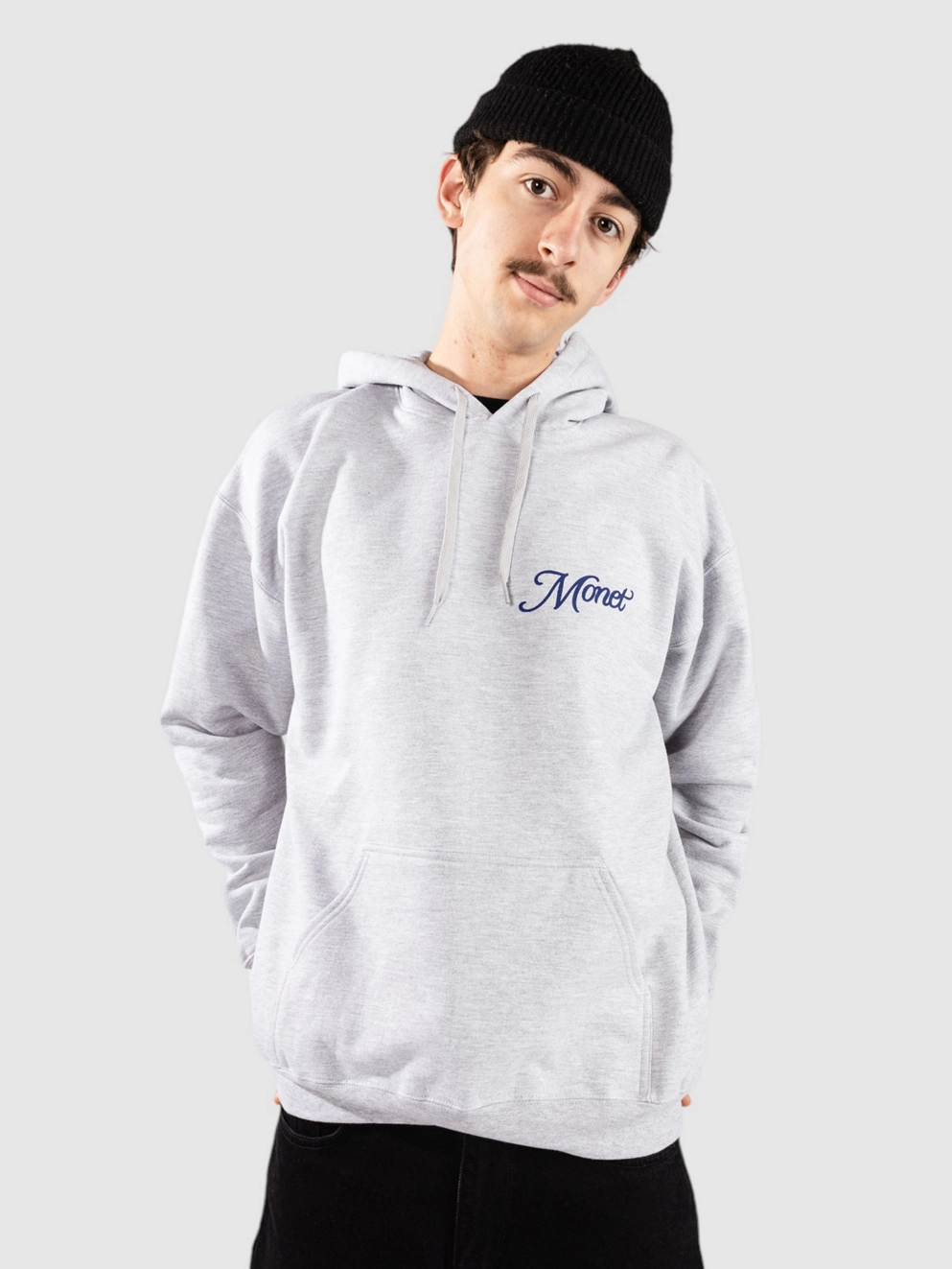 Monet Skateboards Old Money Hoodie ash
