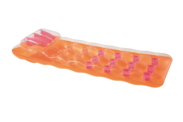 Bestway 43015, Grønn, Gjennomsiktig, Gult, Flytemadrass, Vinyl, 630 mm, 1750 mm, 260 mm
