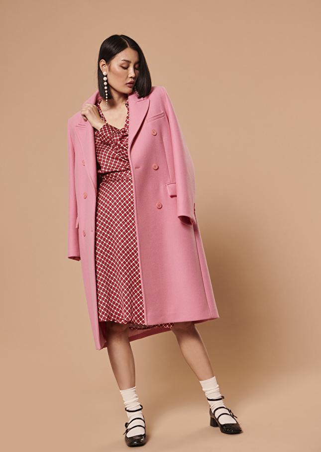 Robe Roselitarouge imprimée fleurs