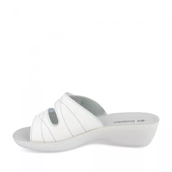 Mules BLANC INBLU