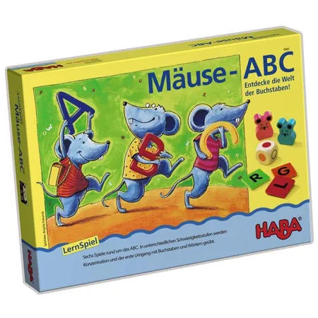 HABA 4562 Spiel Mäuse ABC