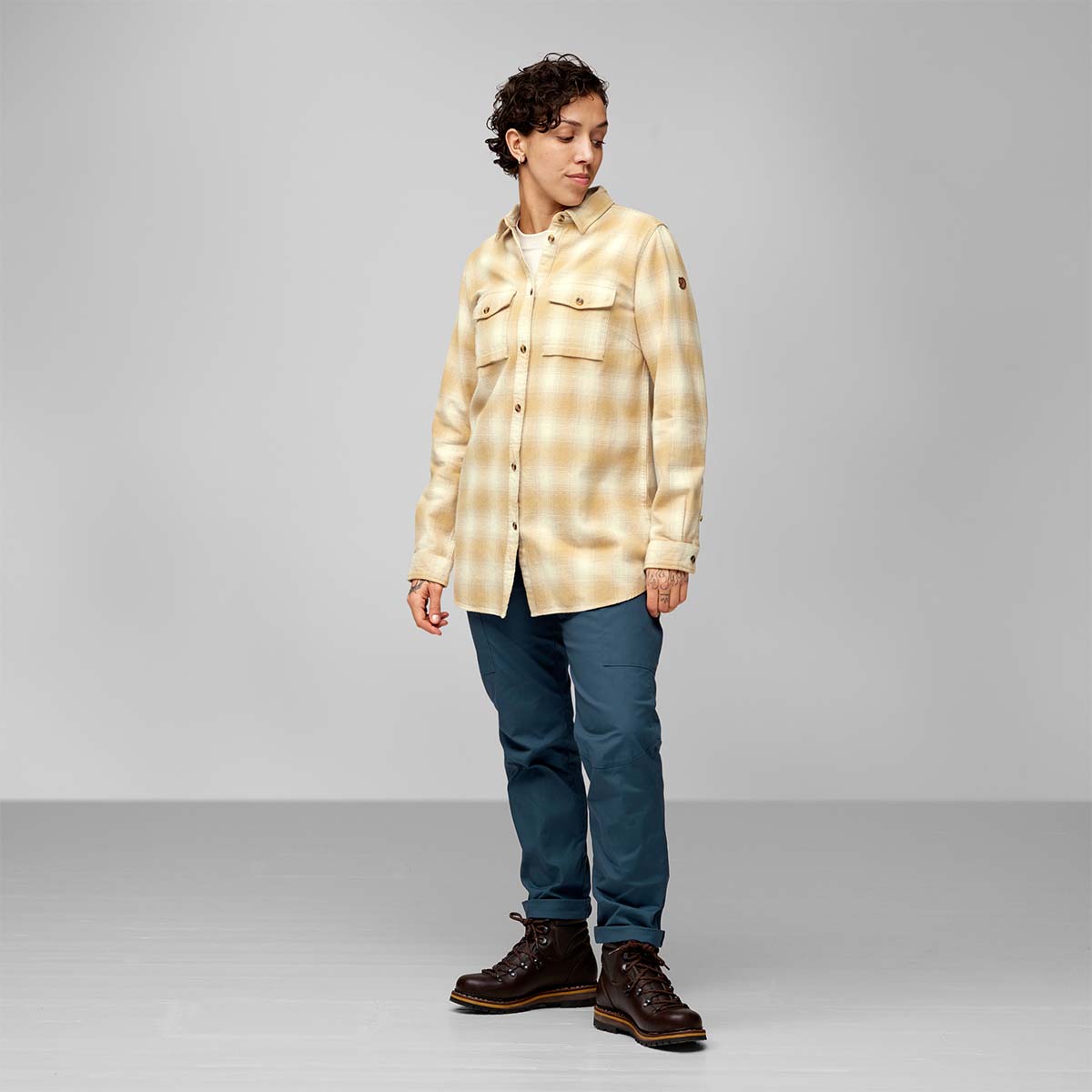 Fjällräven Övik Twill LS Skjorte, dame