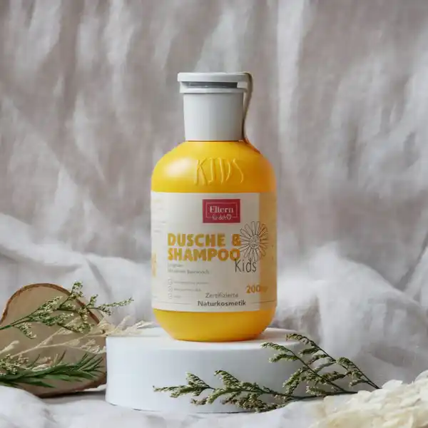 Kids Dusche und Shampoo