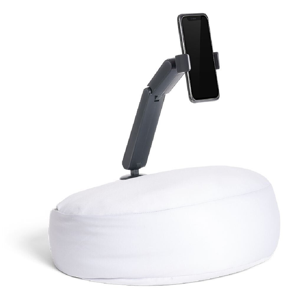 Coussin ergonomique avec support porte-téléphone
