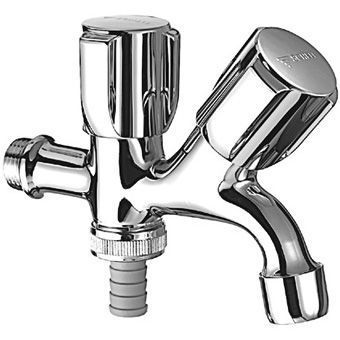 Schell Comfort combinatiekraan m. comfort greep en bovendeel met vetkamer 1/2